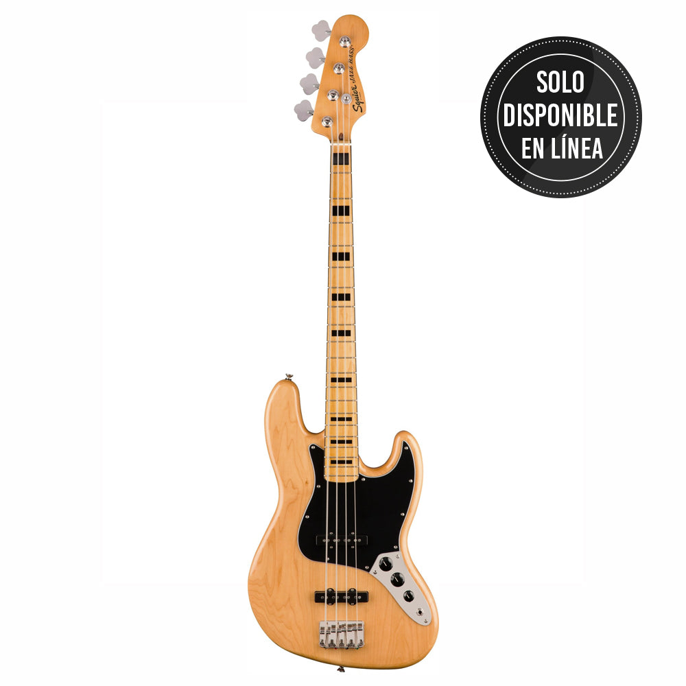 BAJO 4 CUERDAS FENDER SQUIER CLASSIC VIBES 70S JAZZ NATURAL – Casa