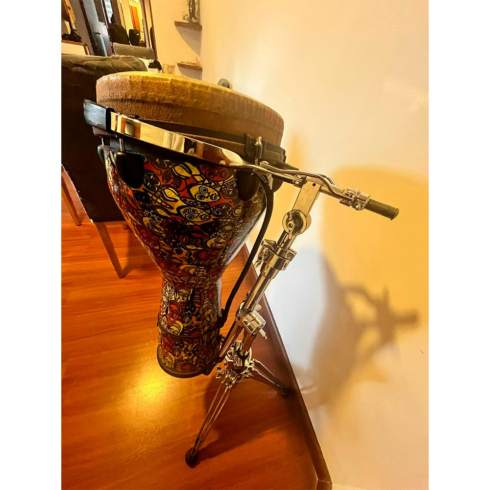DJEMBE REMO 12" + STAND GIBRALTAR (USADO)