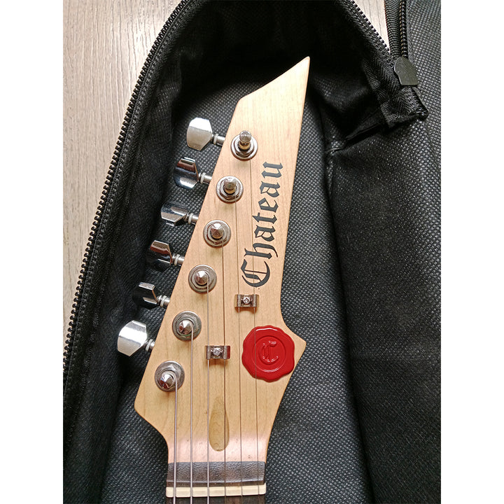 GUITARRA ELÉCTRICA CHATEAU ST1 CON ESTUCHE (USADA)