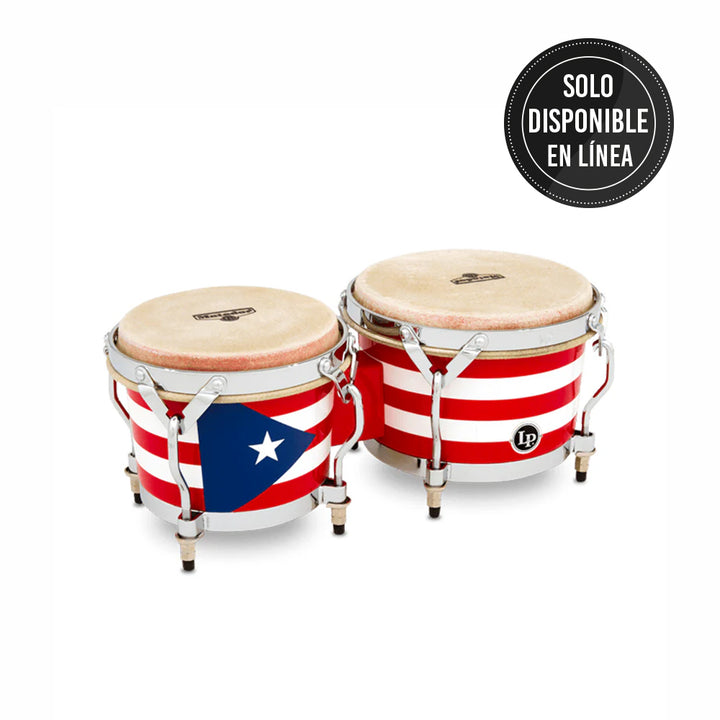 BONGO MADERA LP LATIN PERCUSSION M201-PR MATADOR SERIES,PUERTO RICAN