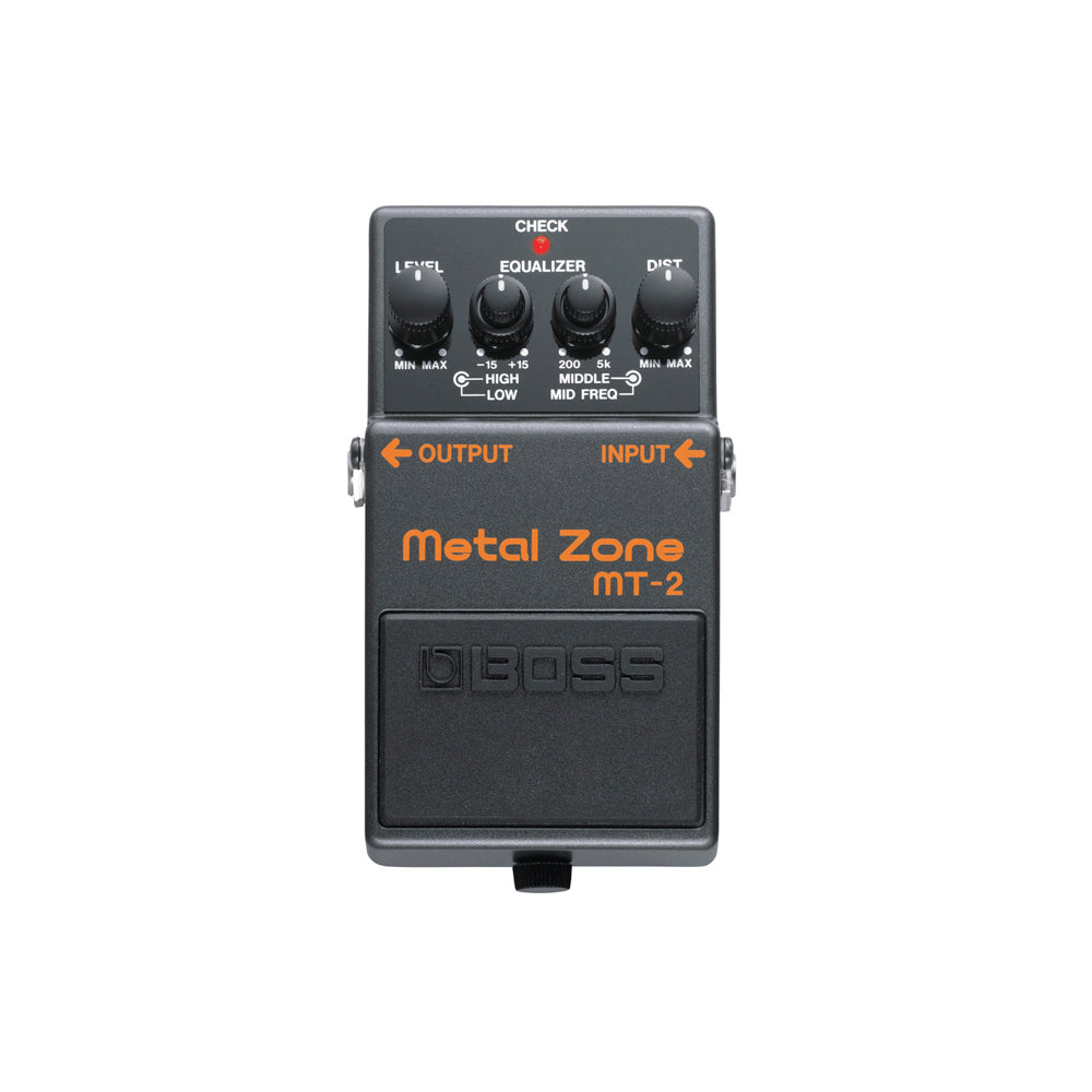 PEDAL GUITARRA ELECTRICA BOSS MT-2 METAL ZONE