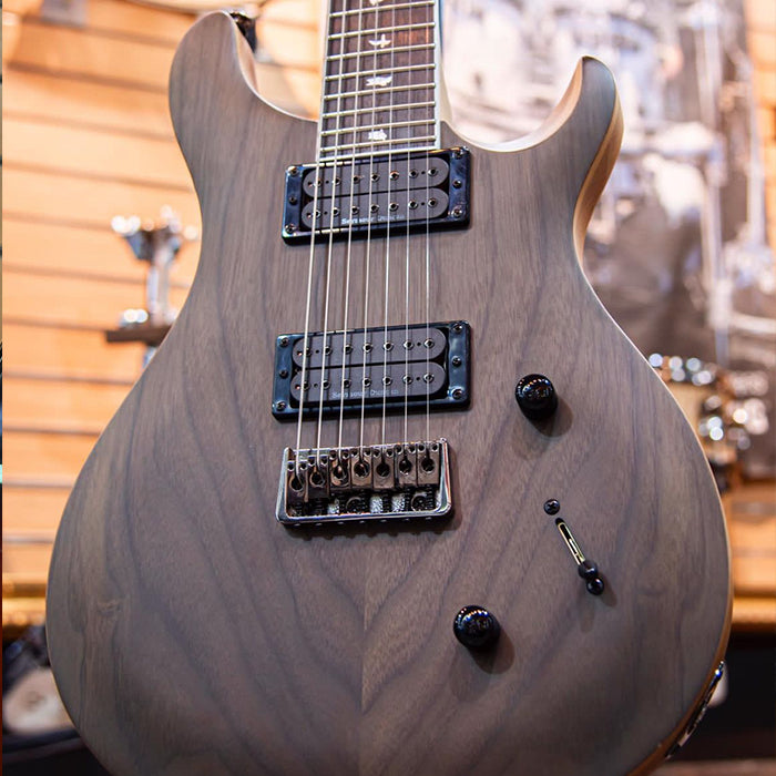 GUITARRA ELECTRICA PRS SE MARK HOLCOMB "SVN" 7 CUERDAS MH77WSANA WALNUT SATIN
