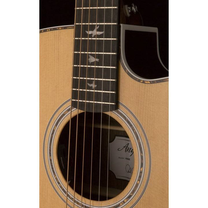 GUITARRA ELECTROACUSTICA PRS SE A40 ANGELUS AE40ENA CUERDA METAL, NATURAL