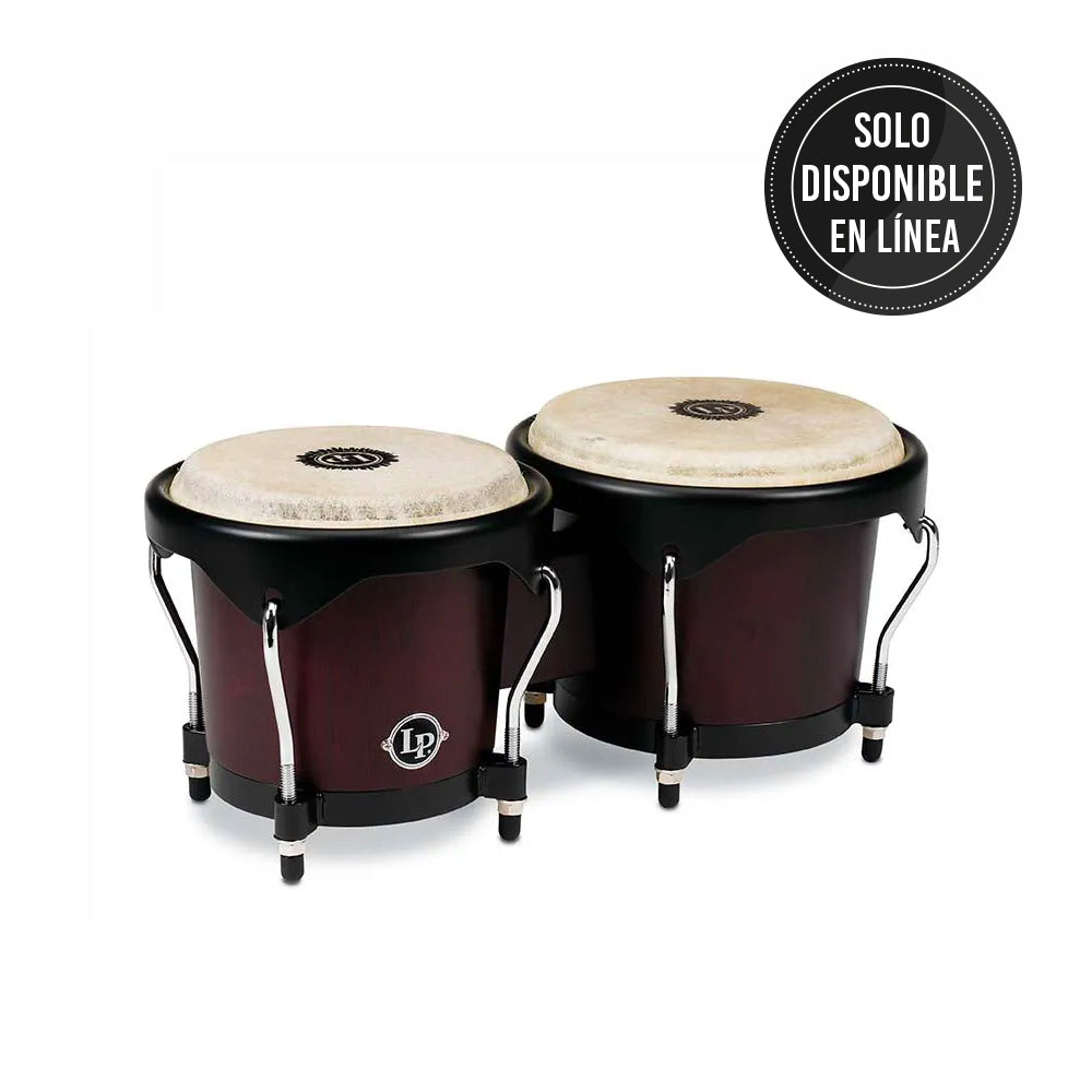 BONGO MADERA LP LATIN PERCUSSION LP601NYDW CITY SERIES,DARK WOOD