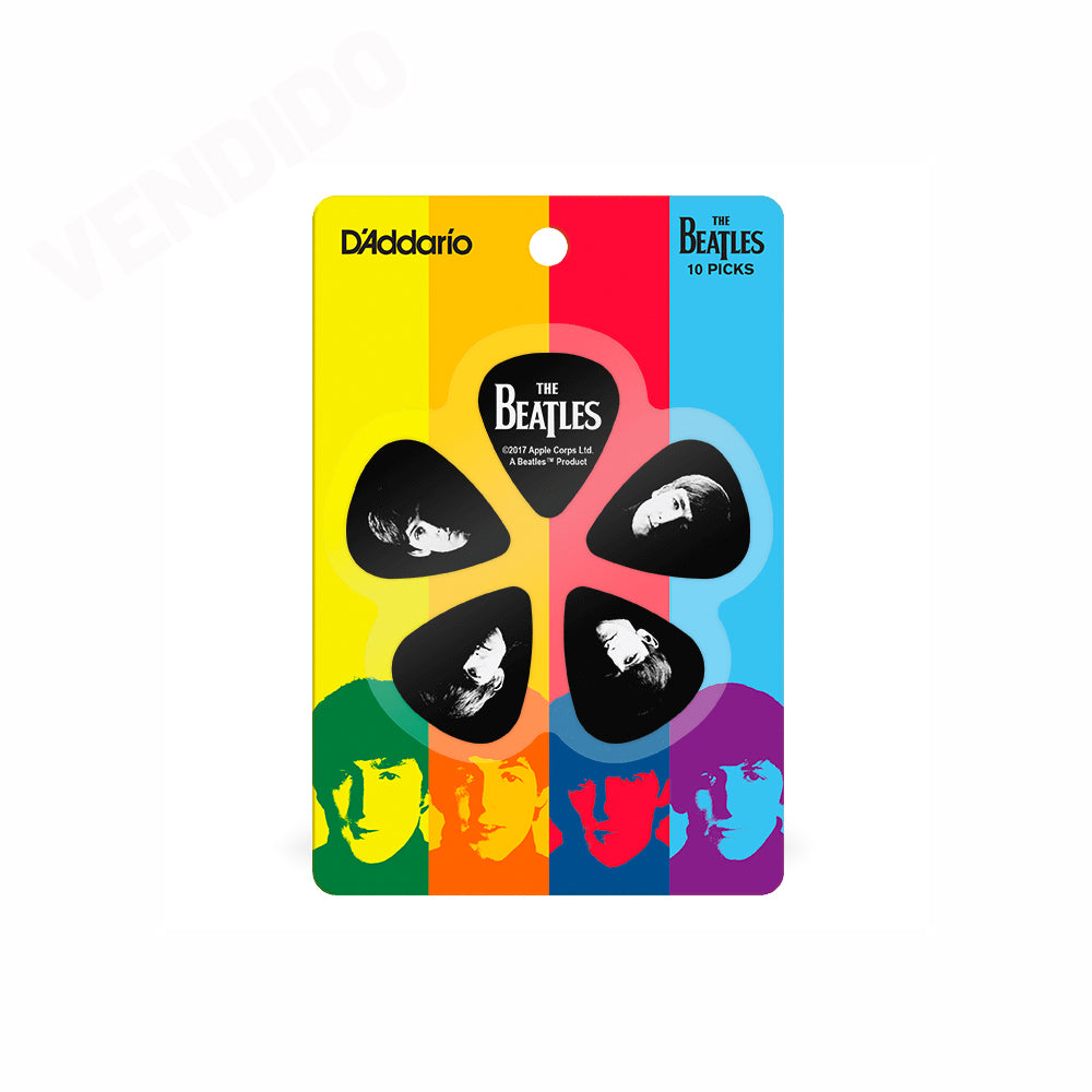 PICKS DADDARIO 1CBK6-10B2 THE BEATLES, MEET THE BEATLES 1.0, 10 UNIDADES