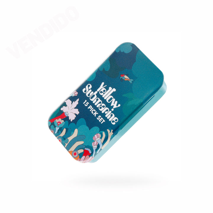 PICKS DADDARIO 1CWH4-10B9 THE BEATLES, YELLOW UNDER THE SEA, 0.70MM, 15 UNIDADES