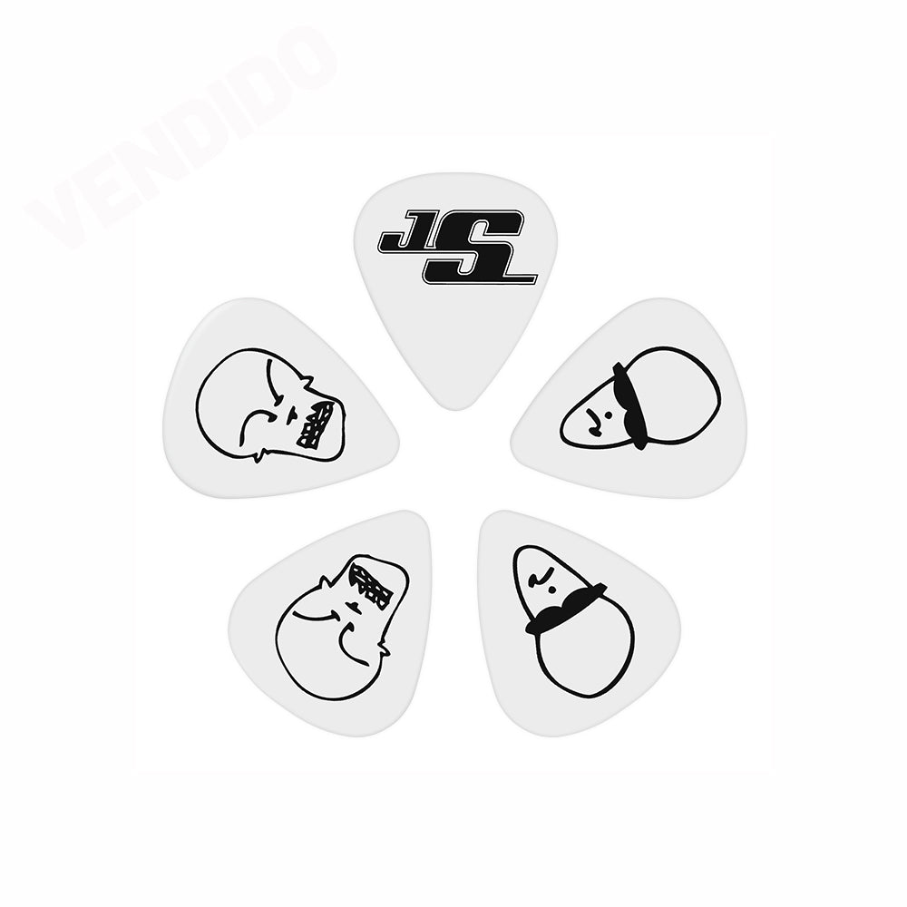 PICKS DADDARIO 1CWH4-10JS JOE SATRIANI, 0.70MM, 10 UNIDADES