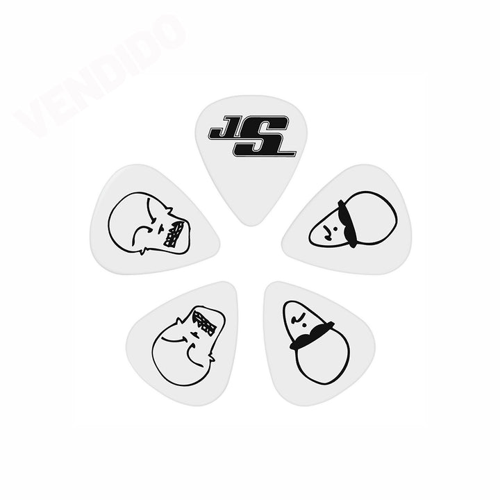 PICKS DADDARIO 1CWH4-10JS JOE SATRIANI, 0.70MM, 10 UNIDADES