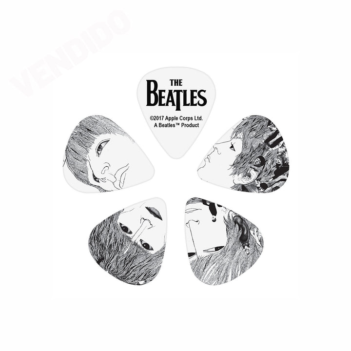 PICKS DADDARIO 1CWH4-10B1 THE BEATLES, REVOLVER 0.70MM, 10 UNIDADES