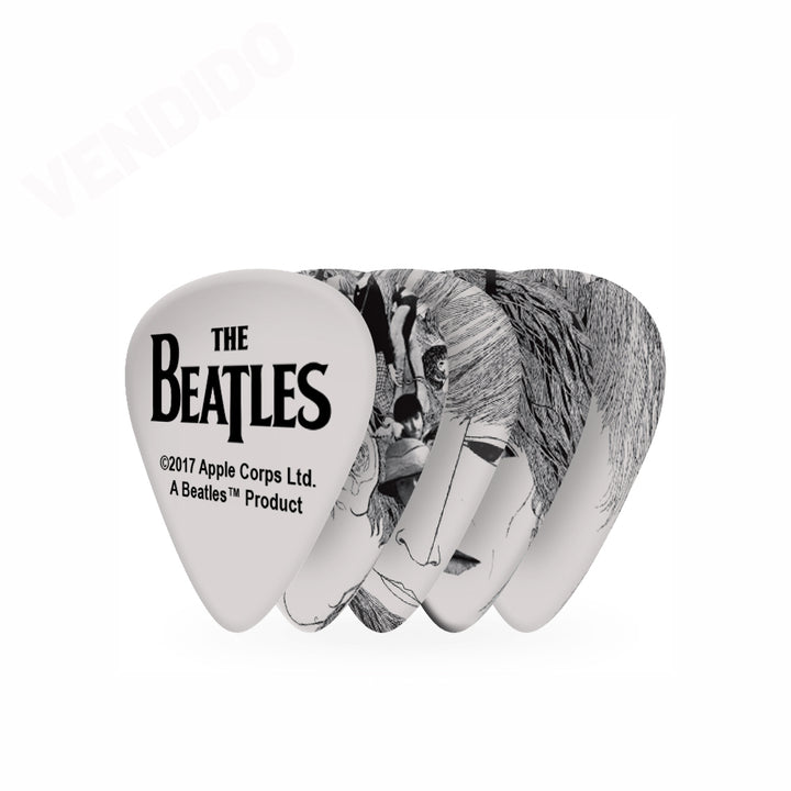 PICKS DADDARIO 1CWH4-10B1 THE BEATLES, REVOLVER 0.70MM, 10 UNIDADES