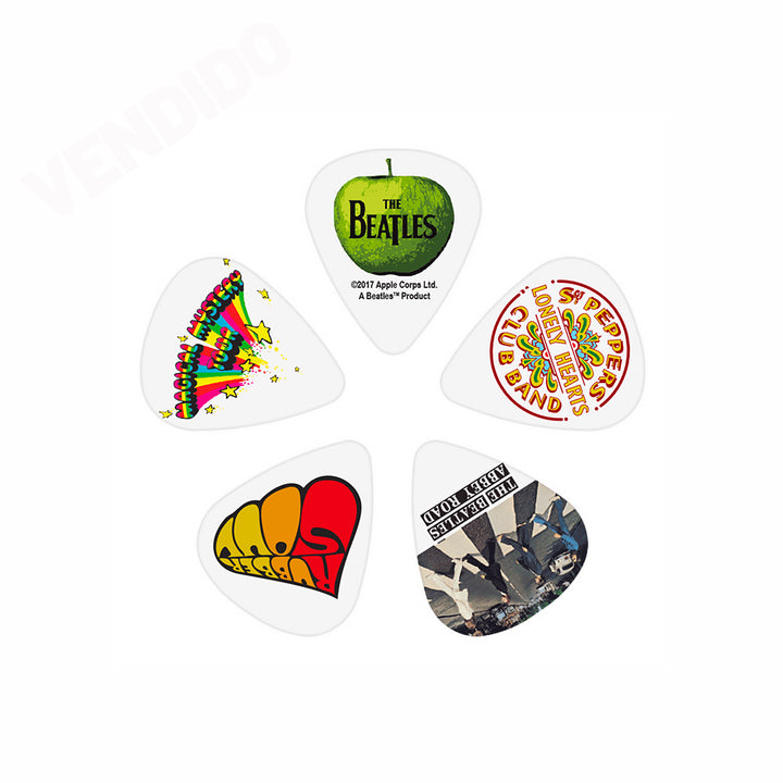 PICKS DADDARIO 1CWH6-10B3 THE BEATLES, ALBUMS 1.0, 10 UNIDADES