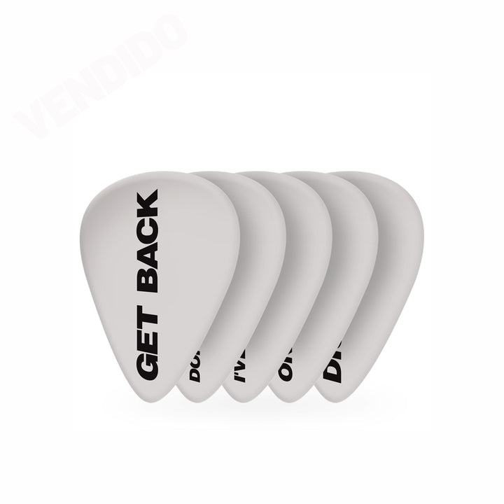 PICKS DADDARIO 1CWH4-10B8 THE BEATLES, GET BACK 0.70MM, 10 UNIDADES