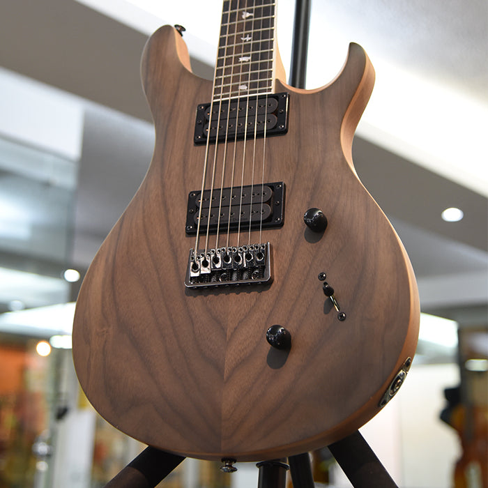 GUITARRA ELECTRICA PRS SE MARK HOLCOMB "SVN" 7 CUERDAS MH77WSANA WALNUT SATIN