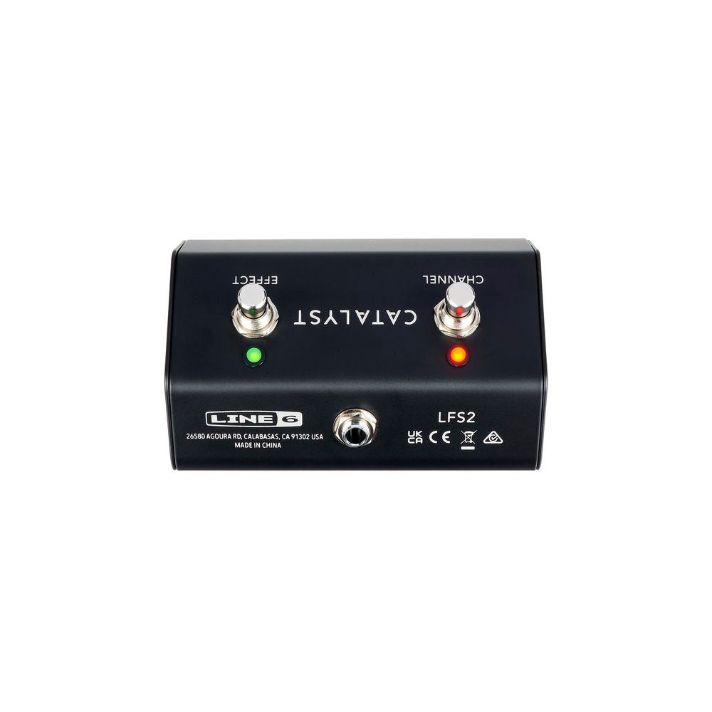 FOOTSWITCH LINE 6 LFS2 DE 2 BOTONES PARA AMPLIFICADOR CATALYST