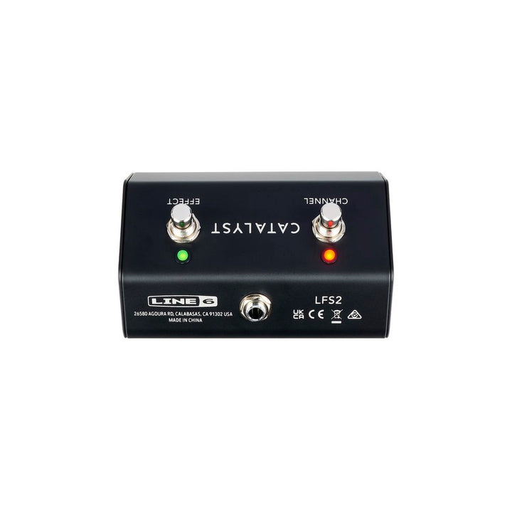 FOOTSWITCH LINE 6 LFS2 DE 2 BOTONES PARA AMPLIFICADOR CATALYST