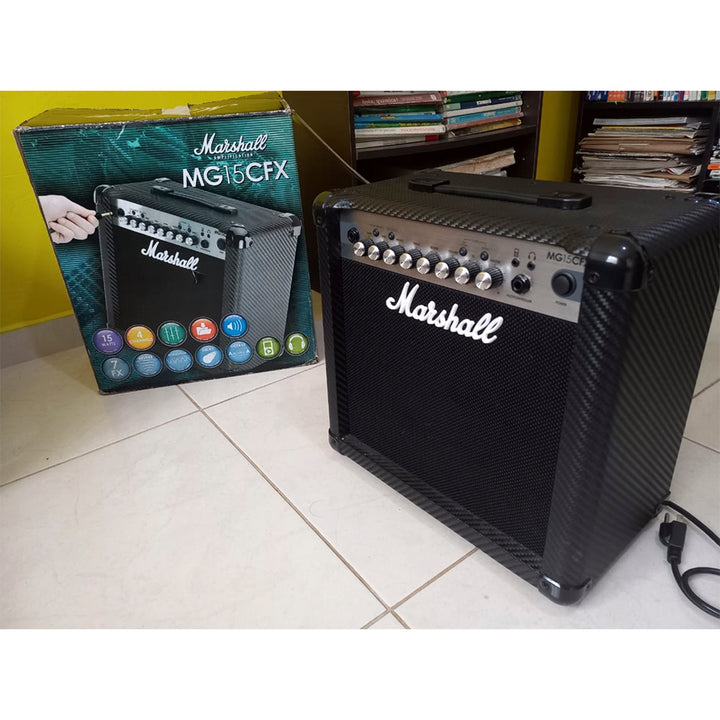 AMPLIFICADOR DE GUITARRA ELECTRICA MARSHALL MG15CFX (USADO)