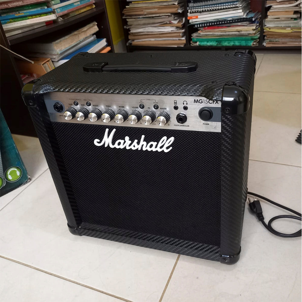 AMPLIFICADOR DE GUITARRA ELECTRICA MARSHALL MG15CFX (USADO)