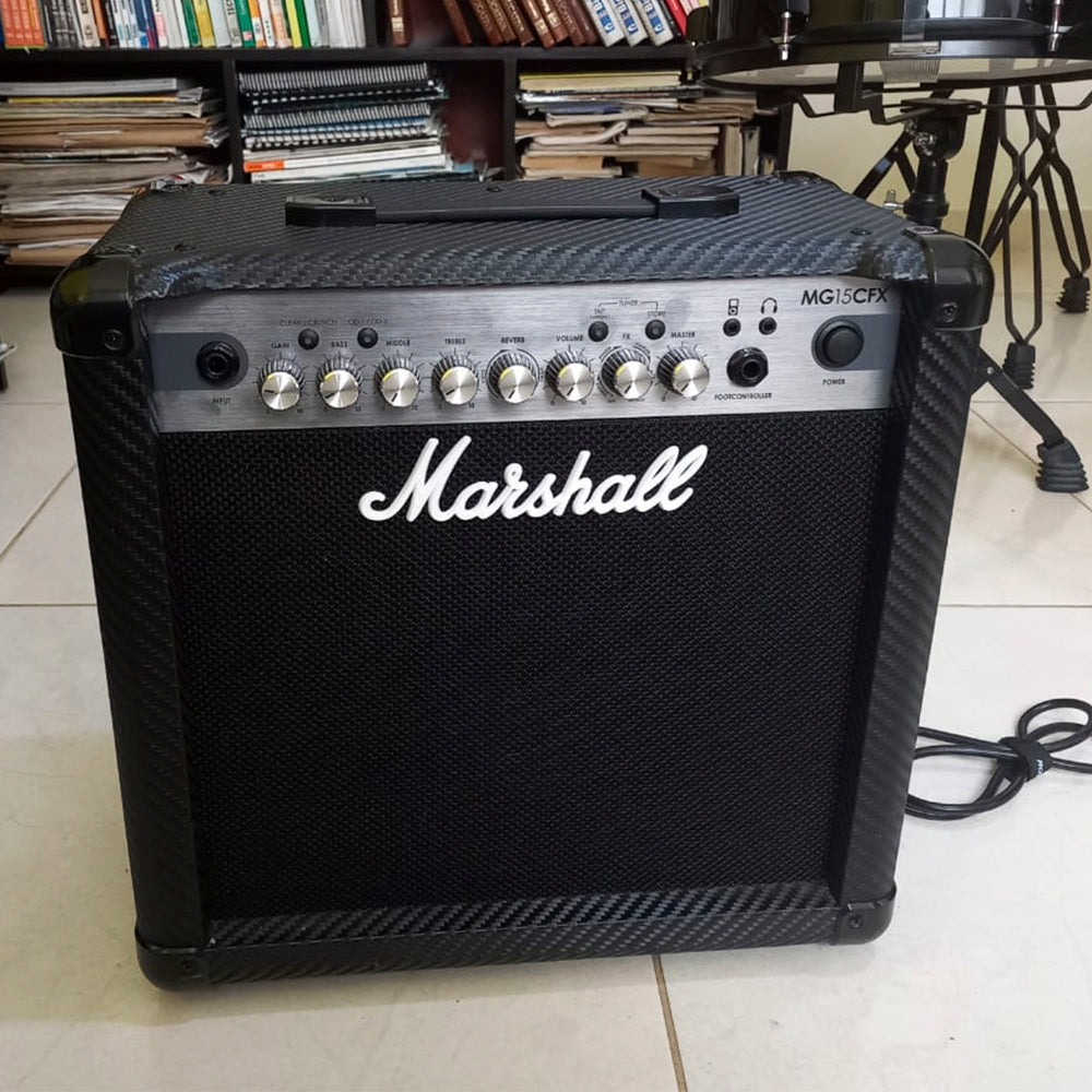 AMPLIFICADOR DE GUITARRA ELECTRICA MARSHALL MG15CFX (USADO)