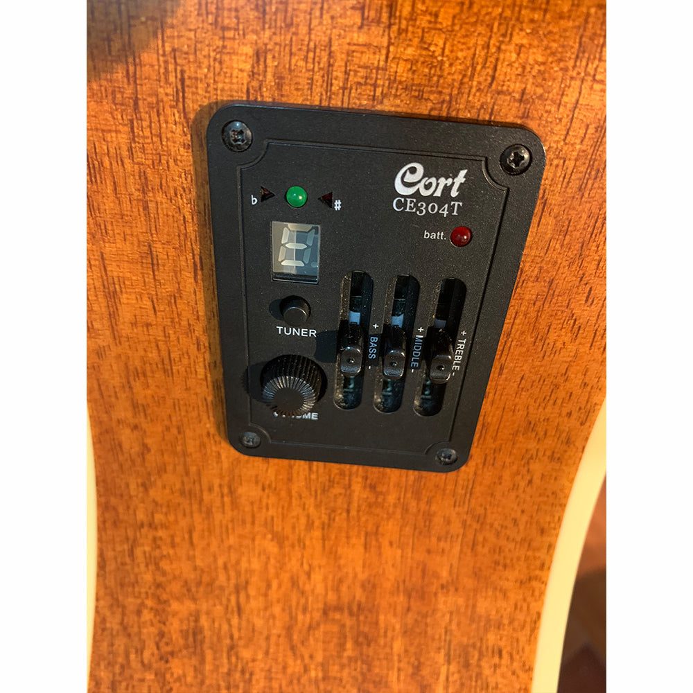 GUITARRA ELECTROACUSTICA CORT AD880CE NATURAL MATE (USADA)