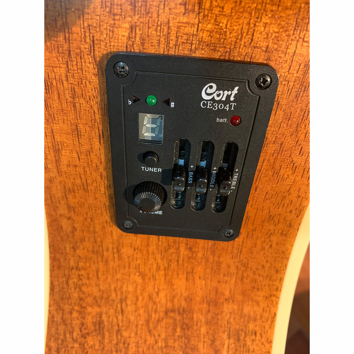 GUITARRA ELECTROACUSTICA CORT AD880CE NATURAL MATE (USADA)
