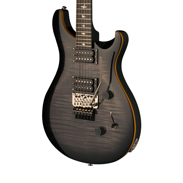 GUITARRA ELECTRICA PRS SE CUSTOM 24 FLOYD ROSE CU44FLECA CHARCOAL BURST