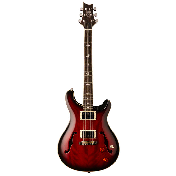 GUITARRA ELECTRICA PRS SE HOLLOWBODY STANDARD HBECBFR, FIRE RED BURST