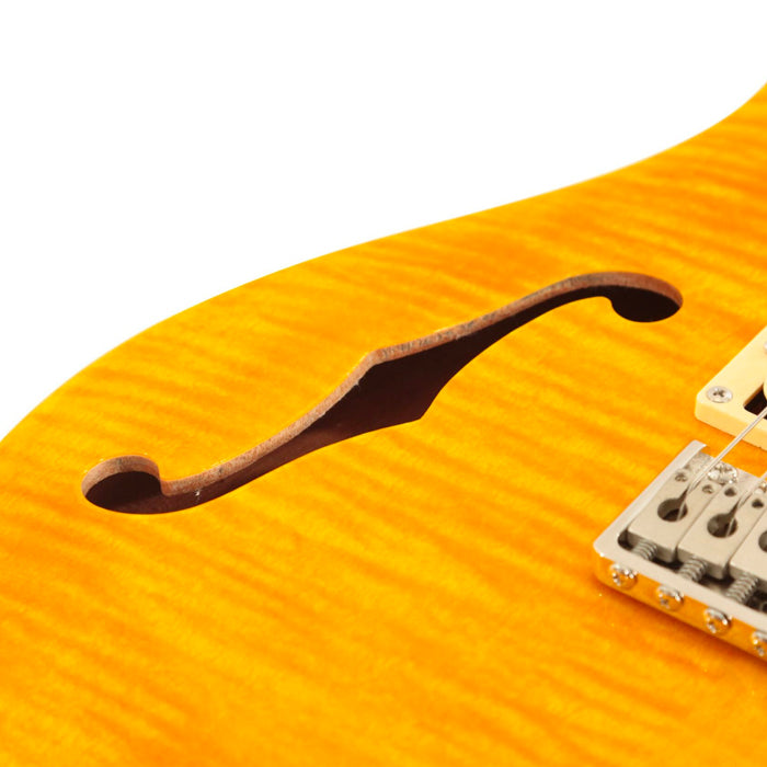 GUITARRA ELECTRICA PRS SE CUSTOM 22 SEMI-HOLLOW CU2SHSY, SANTANA YELLOW