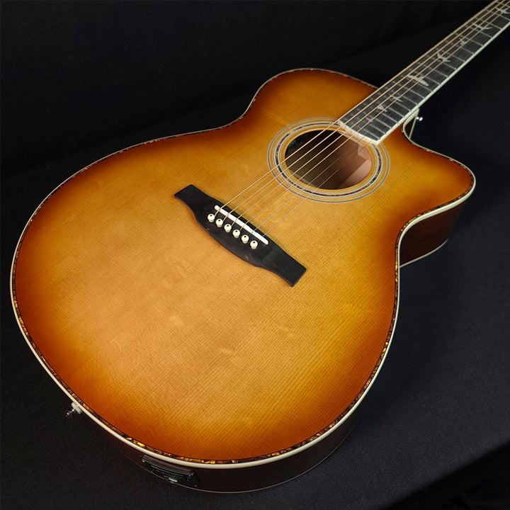 GUITARRA ELECTROACUSTICA PRS SE A40 ANGELUS AE40ETS CUERDA METAL, TOBACCO SUNBURST