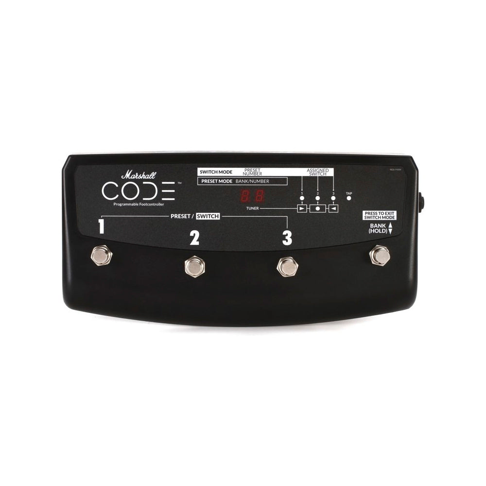 FOOTSWITCH MARSHALL PEDL-91009 DE 4 VIAS PARA AMPLIFICADOR CODE