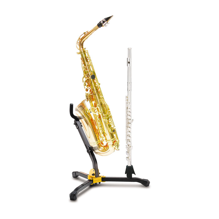 STAND SAXO ALTO/TENOR Y CLARINETE/FLAUTA HERCULES DS532BB CON FORRO