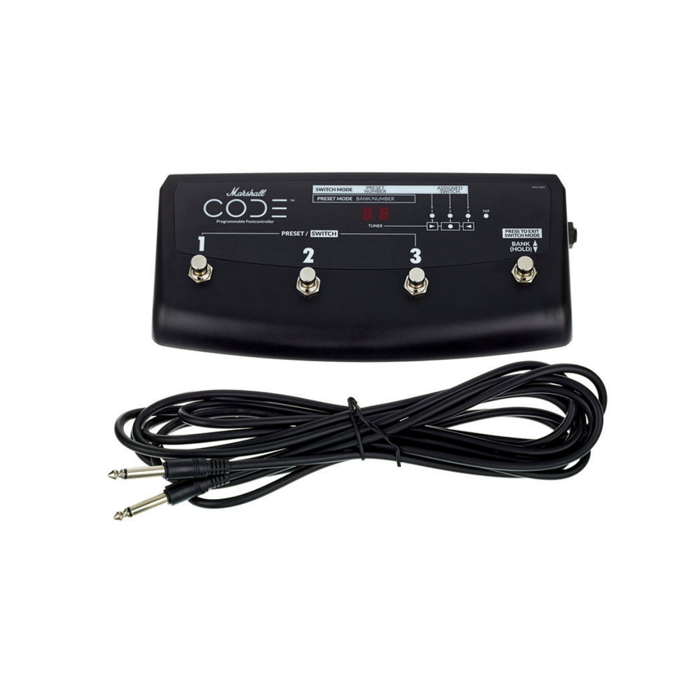 FOOTSWITCH MARSHALL PEDL-91009 DE 4 VIAS PARA AMPLIFICADOR CODE