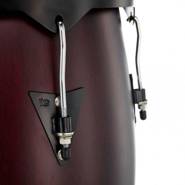 SET CONGA MADERA LATIN PERCUSSION LP646NYDW,10" 11",CITY SERIES,DARK WOOD,STAND