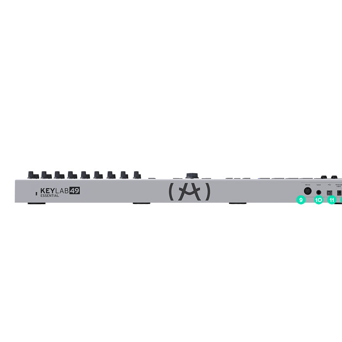 CONTROLADOR ARTURIA KEYLAB ESSENTIAL 49, MIDI 49 TECLAS