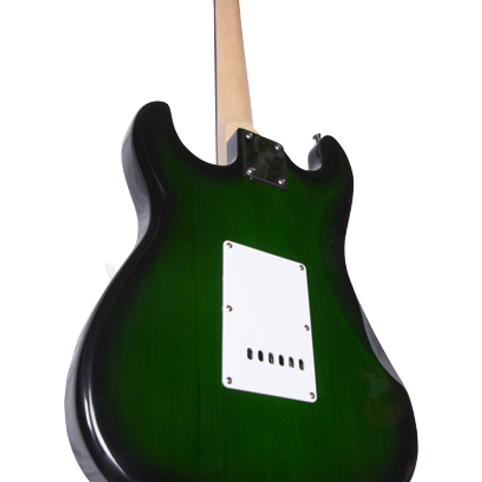 GUITARRA ELECTRICA TEXAS E10W-S-GB, GREEN BURST