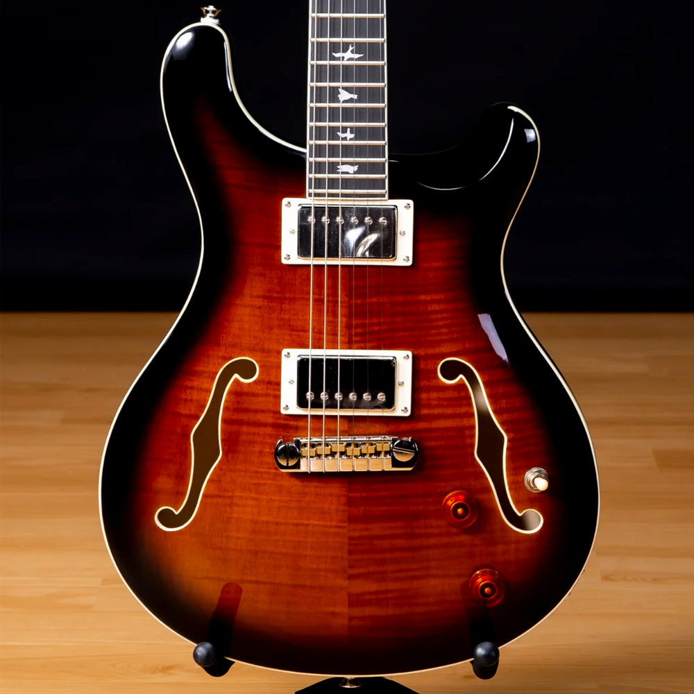 GUITARRA ELECTRICA PRS SE HOLLOWBODY II H2ECBBG, BLACK GOLD BURST