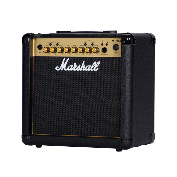 AMPLIFICADOR GUITARRA ELECTRICA MARSHALL MG15GFX, 15 WATT,1 X 8",EFECTOS