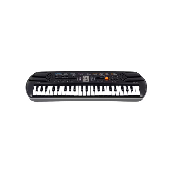 ORGANETA CASIO SA-77, 44 TECLAS,CON ADAPTADOR