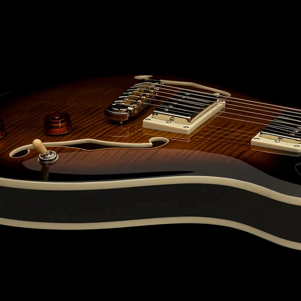 GUITARRA ELECTRICA PRS SE HOLLOWBODY II H2ECBBG, BLACK GOLD BURST