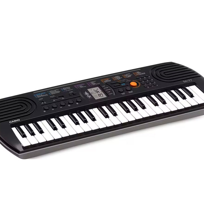 ORGANETA CASIO SA-77, 44 TECLAS,CON ADAPTADOR