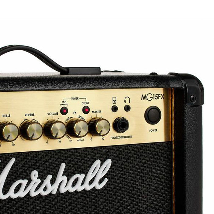 AMPLIFICADOR GUITARRA ELECTRICA MARSHALL MG15GFX, 15 WATT,1 X 8",EFECTOS