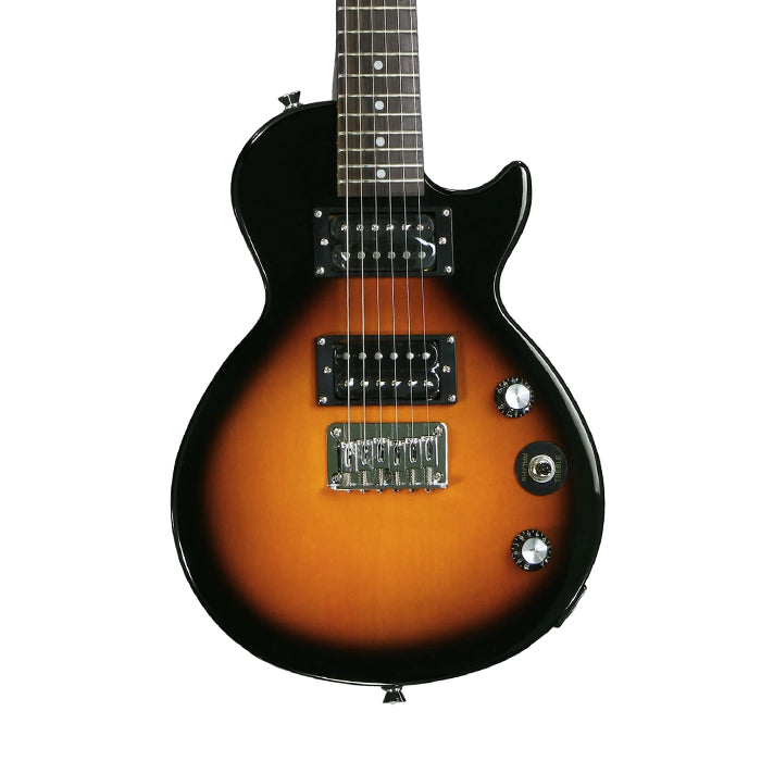 GUITARRA ELECTRICA EPIPHONE LES PAUL EXPRESS, ENL2VSCH4, VINTAGE SUNBURST ESCALA CORTA