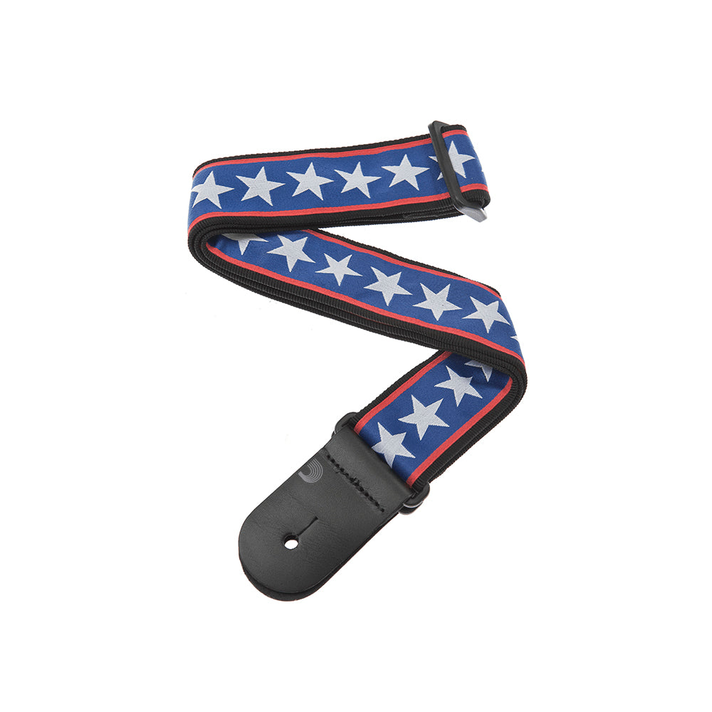CORREA GUITARRA ELECTRICA DADDARIO 50A10, STAR AND STRIPES