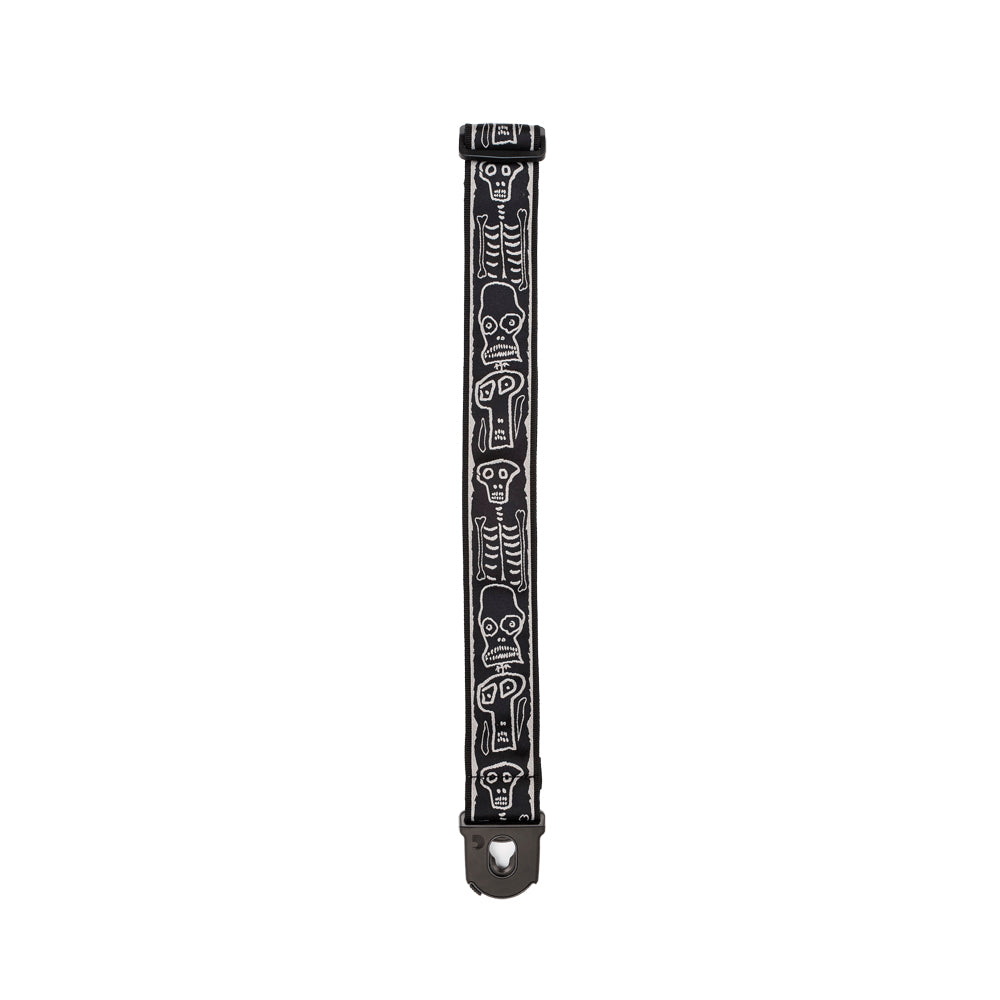 CORREA GUITARRA ELECTRICA DADDARIO 50PLJS01 CON SEGUROS, JOE SATRIANI SKULLN BONES