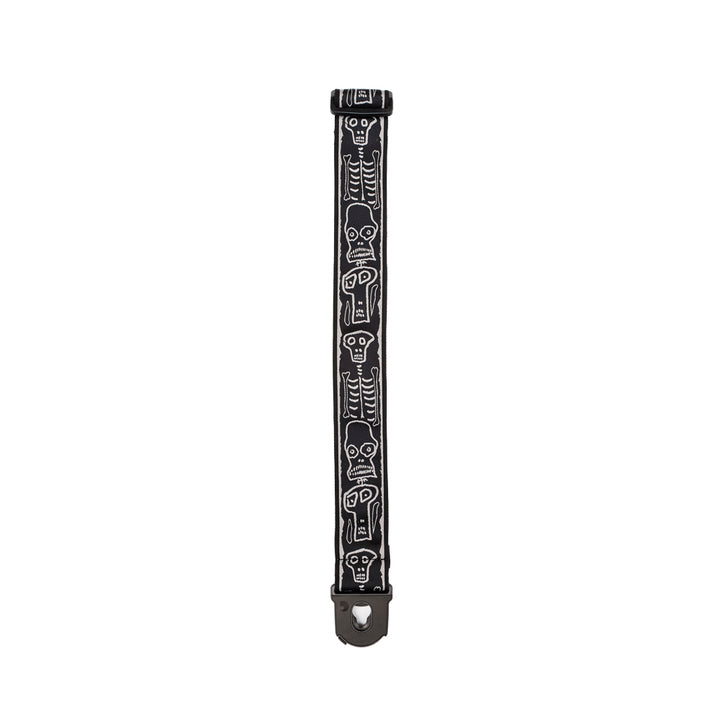 CORREA GUITARRA ELECTRICA DADDARIO 50PLJS01 CON SEGUROS, JOE SATRIANI SKULLN BONES