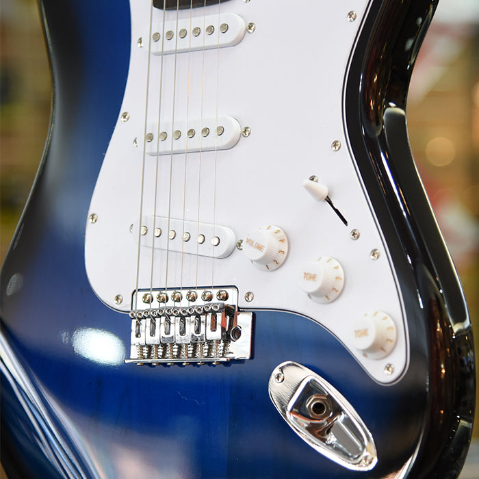 GUITARRA ELECTRICA TEXAS E10W-S-US, BLUE BURST