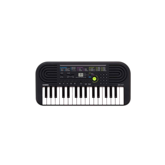 ORGANETA CASIO SA-47, 32 TECLAS,CON ADAPTADOR