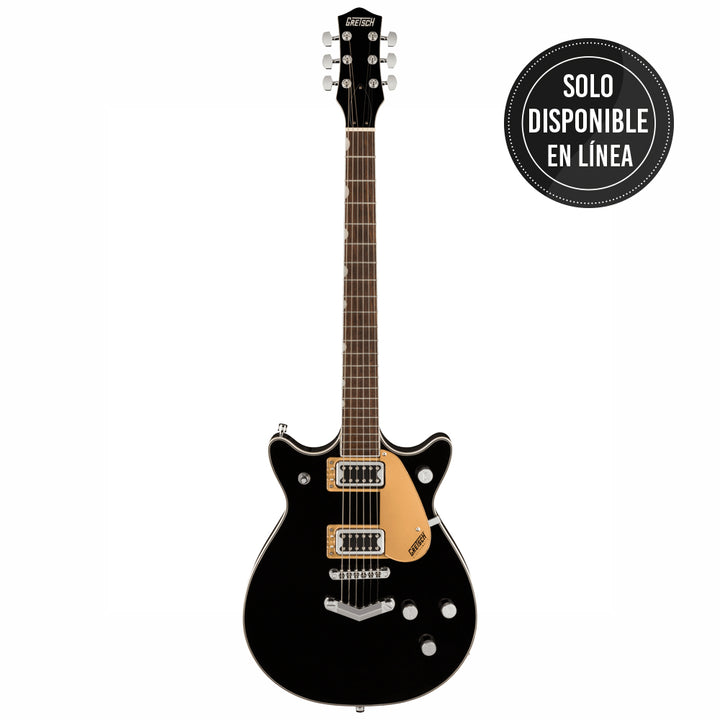 GUITARRA ELECTRICA GRETSCH DOUBLE JET G5222 ELECTROMATIC NEGRO