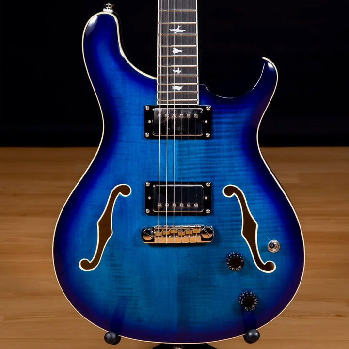 GUITARRA ELECTRICA PRS SE HOLLOWBODY II H2ECBDC, FADED BLUE BURST