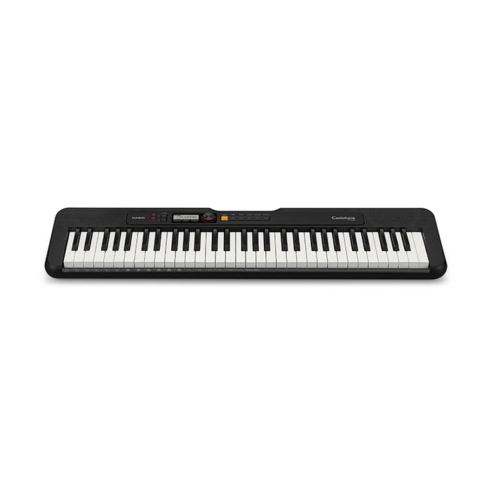ORGANETA CASIO CT-S200BK, 5 OCTAVAS CON USB BLACK, CON ADAPTADOR