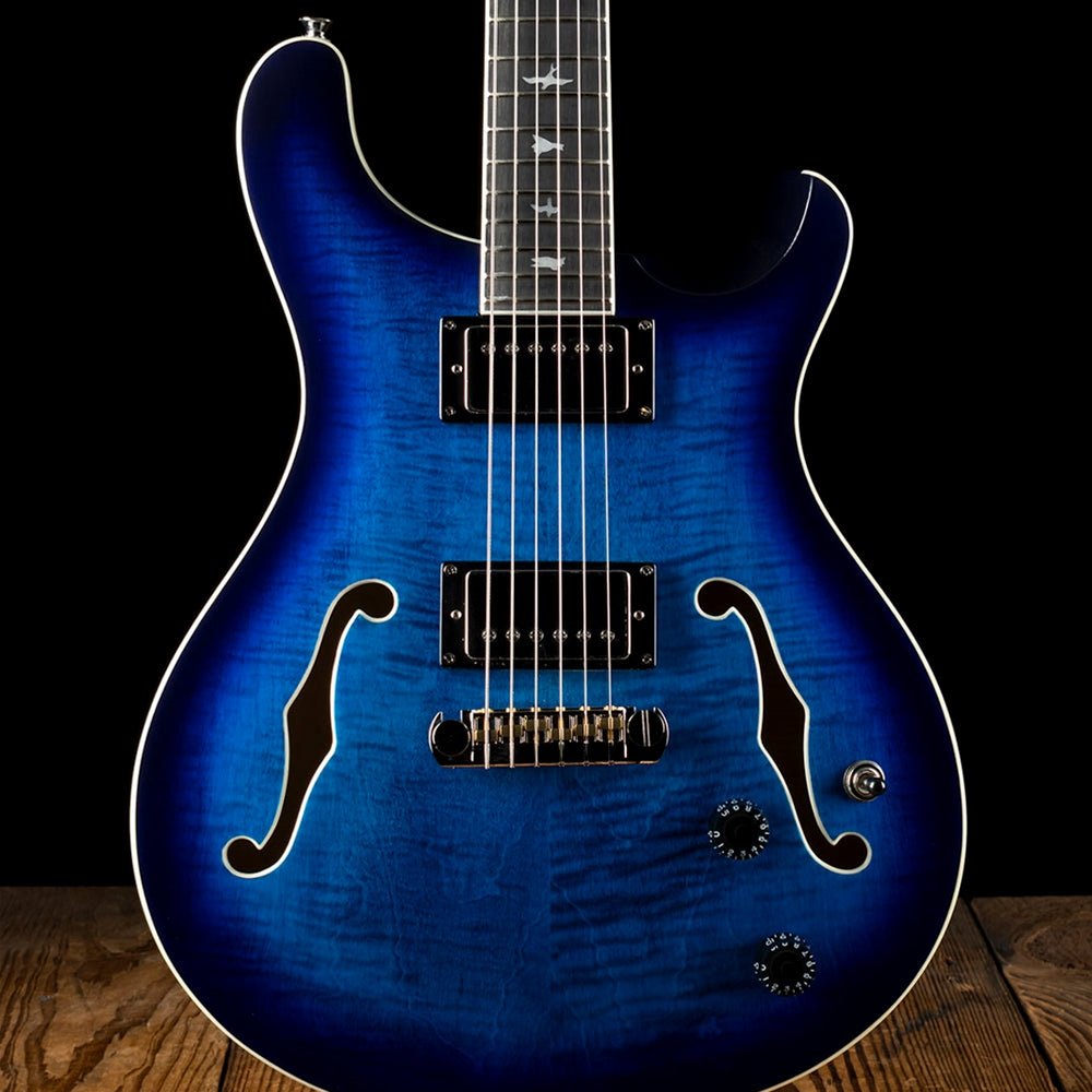 GUITARRA ELECTRICA PRS SE HOLLOWBODY II H2ECBDC, FADED BLUE BURST
